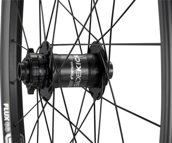 e*thirteen Grappler Sidekick Flux 66 Aluminio GR 29" Rueda delantera VR - black | sólo rueda delantera | 110 mm | 29" | sólo rueda delantera | Boost | sólo rueda delantera