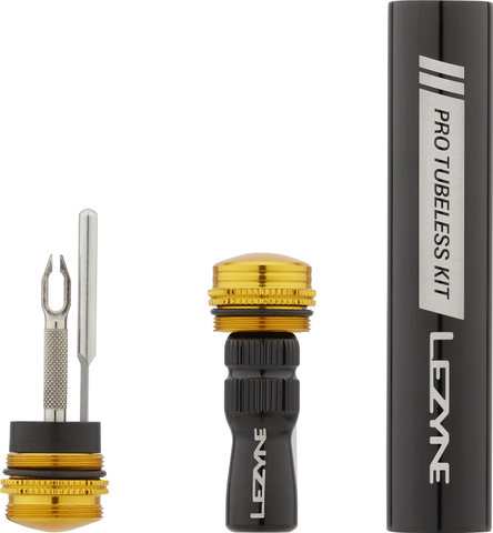 Lezyne Kit de Réparation Pro Tubeless Kit - noir-doré