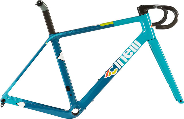 Cinelli King Zydeco II frame kit - bayou | M | 52 mm | 1 1/8" - 1,5" tapered | 28"