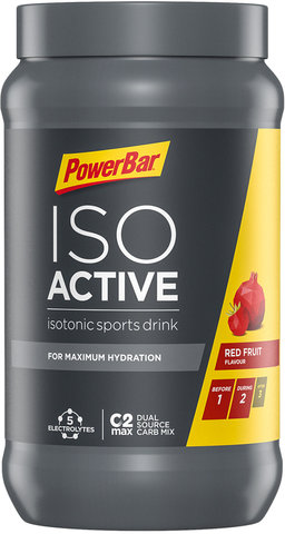 Powerbar Isoactive Isotonisches Sportgetränk - 600 g - red fruit punch/600 g