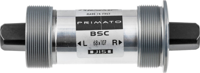 Miche Eje de pedalier Primato JIS - plata/BSA 68x107