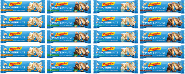 Powerbar Protein Nut2 Riegel - 20 Stück - gemischt/900 g