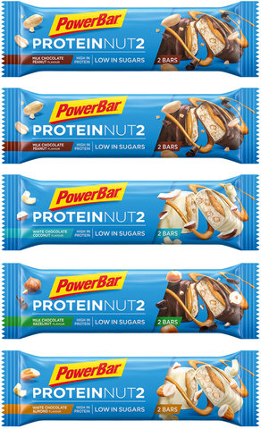 Powerbar Protein Nut2 Riegel - 5 Stück - gemischt/225 g