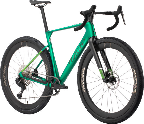 Wilier Rave SLR ID2 GRX Di2 1x12-speed Carbon Graff Aero 48 gravel bike - pixel green matt | 28" | M | 170,0 mm