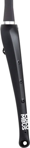 Columbus Fourche Futura Cross Plus - black mat/Axe Traversant 12 mm/100 mm/1 1/8" - 1,5" tapered/28"
