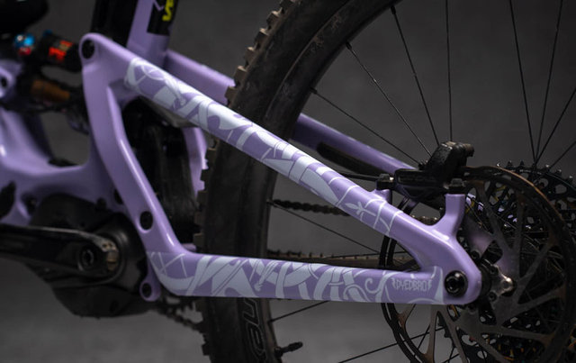 DYEDBRO E-bike Frame Protection Film Set - viking white