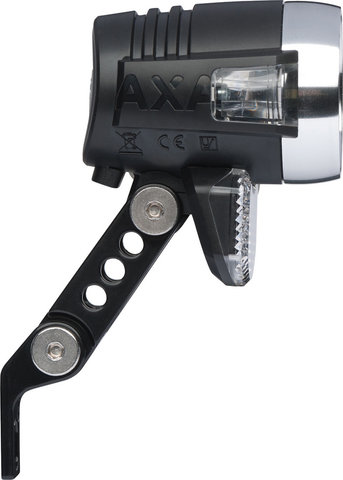 Axa Luz delantera Blueline 50 E6-12V con homologación StVZO - negro