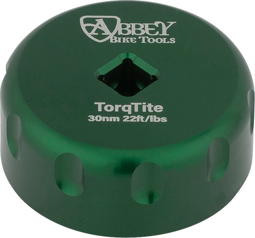 Abbey Bike Tools Bottom Bracket Socket Single Sided für Enduro Bearings Torq Tite - green