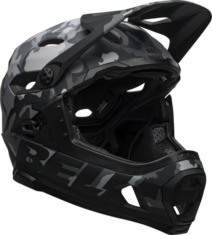 Bell Super DH MIPS Helm - matte-gloss-black camo/52 - 56 cm