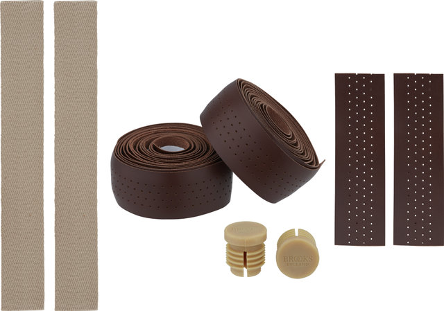 Brooks Leather Bar Tape Leder Lenkerband - brown