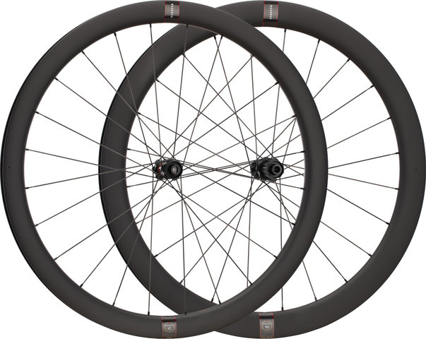 Reserve 42|49 Turbulent Aero/DT 240 Carbon Disc Center-Lock 28" Laufradsatz - black | 142 mm | Non Boost | Shimano Road | Non Boost | 28" | 100 mm