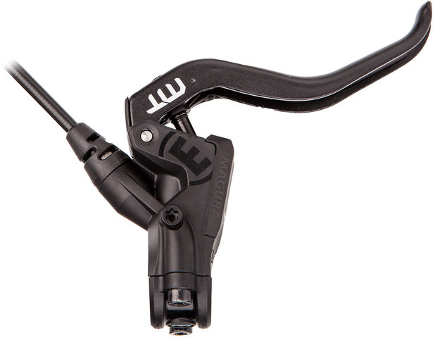 Magura Set de frenos de disco d+t MT5 Carbotecture® - black-mystic grey anodized/set (RD + RT)