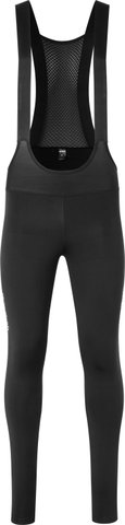 GripGrab Cuissard à bretelles PACR Water-Resistant Bib Tights sans coussinet - black/M