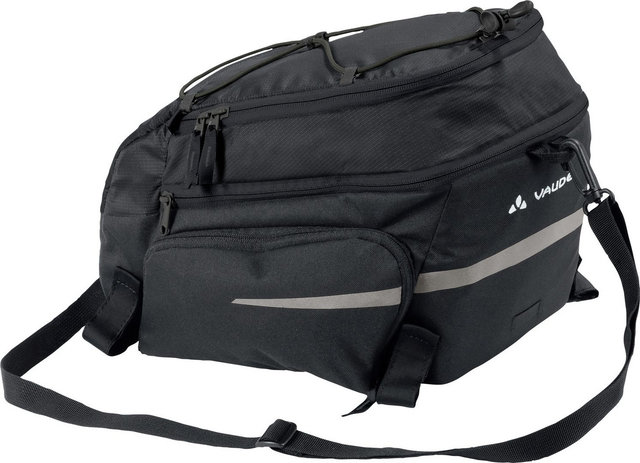 VAUDE Silkroad Plus Gepäckträgertasche mit Snapit - black/16000 ml