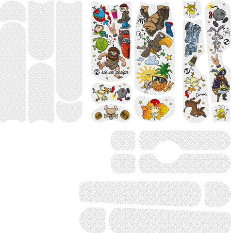 rie:sel design Bundle Kiddo Rahmenschutzset - stickerbomb