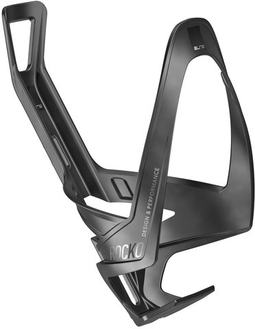 Elite Rocko Carbon Bottle Cage - black-black matte/universal