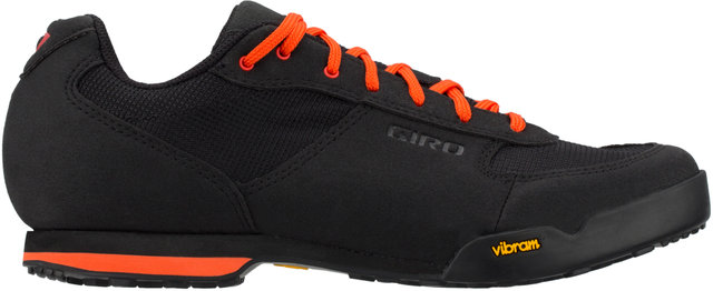 Rumble VR MTB Shoes - black-glowing red/42