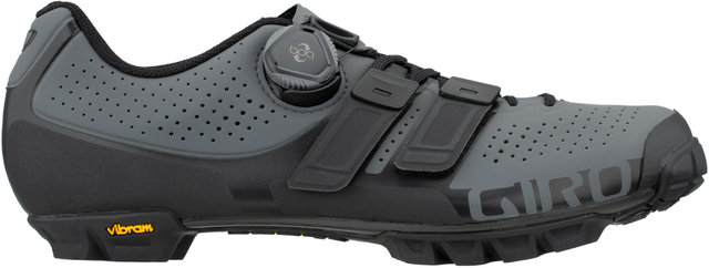 Giro Code Techlace MTB Schuhe - dark shadow-black/42