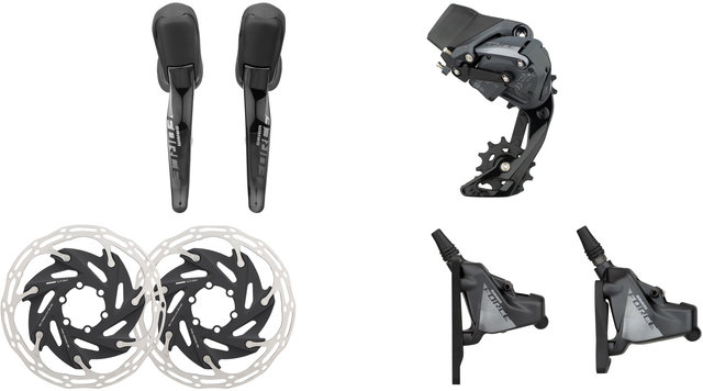 Force eTap AXS HRD FM pour Groupe de Transmission 1x12 - black/universal