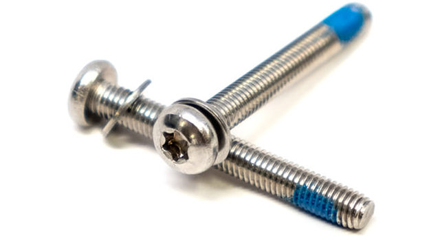 Rear Flat Mount Screws - silver/20 mm
