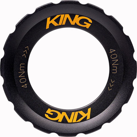 Chris King Centre Lock Lockring - two tone-black-gold