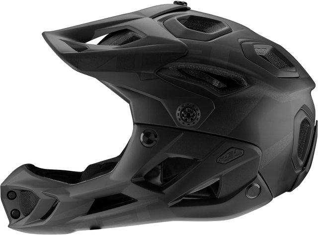 Parachute Helmet - full black/51 - 56 cm
