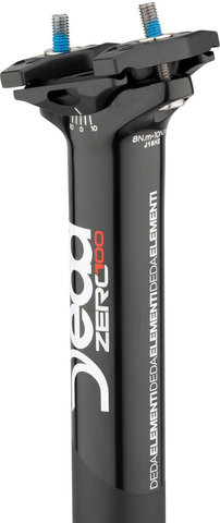 DEDA Zero100 Seatpost - black/31.6 mm / 350 mm / SB 0 mm