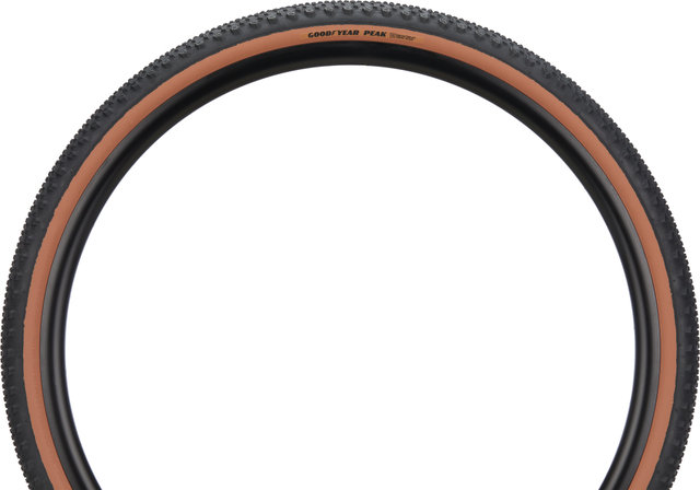 Goodyear Peak TLR 28" Folding Tyre - black-tan/28 /45 mm/45-622