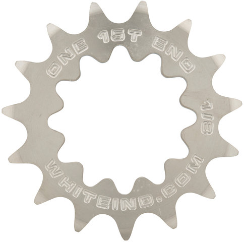 Piñón Fixed Gear 1/8" - silver/15 dientes