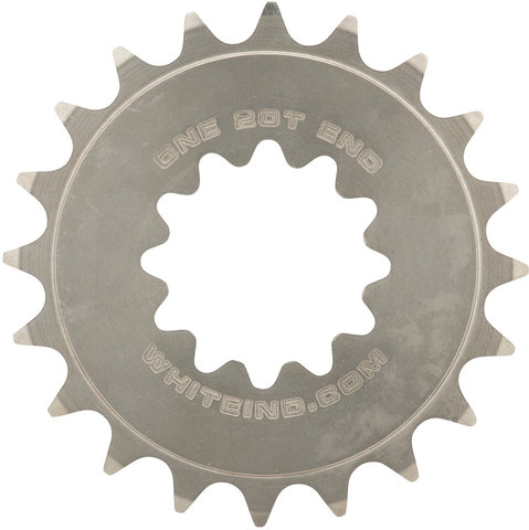 Piñón Fixed Gear 3/32" - silver/20 dientes