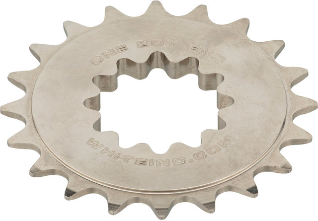 Piñón Fixed Gear 3/32" - silver/20 dientes