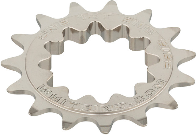 Piñón Fixed Gear 3/32" - silver/15 dientes