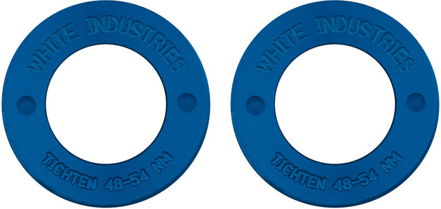 White Industries MR30 Extractor Caps - blue/universal