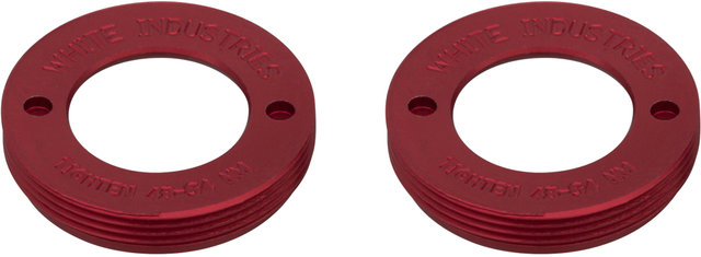 White Industries MR30 Extractor Caps - red/universal