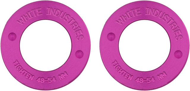 White Industries MR30 Extractor Caps - pink/universal