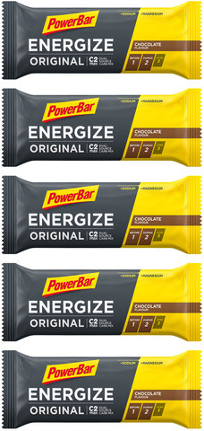 Barrita Energize Original - 5 unidades - chocolate/275 g