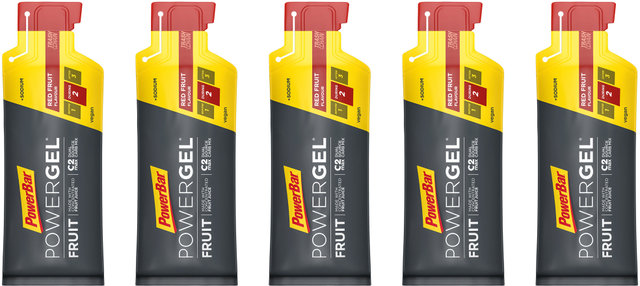 Powerbar PowerGel Fruit - 5 Pack - red fruit punch/205 g