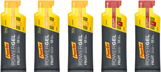 Powerbar PowerGel Fruit - 5 Stück - gemischt/205 g