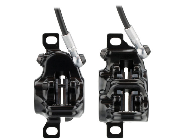 Set de frenos de disco d+t MT Trail Sport Carbotecture® - negro-mystic grey/set (RD + RT)