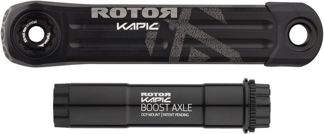 KAPIC Crank with Boost Crank Axle - black-matte/170.0 mm