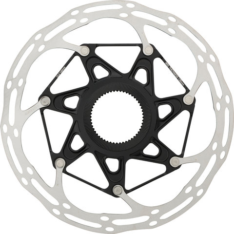 SRAM Disco de frenos Centerline X Center Lock Rounded 2 piezas - silver-black/160 mm