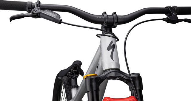 Specialized P.4 27.5" Mountain Bike - satin aluminum-black/100 mm/27.5" (650B)/44 mm/165,0 mm