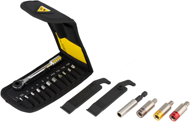 Mini set de herramientas Ratchet Rocket Lite NTX - negro-plata/universal