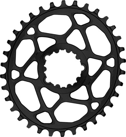 absoluteBLACK Plato Oval Boost para SRAM Direct Mount 3 mm Offset - black/34 