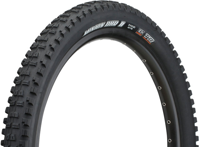 Maxxis Minion DHR II Dual EXO TR 24" Folding Tyre - black/24x2.3