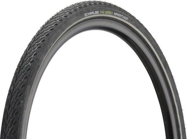 Schwalbe Cubierta de alambre Green Marathon Performance ADDIX Eco 28" - negro-reflejante/28 /40 /40-622/1.5 
