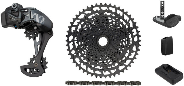 SRAM XX1 / NX Eagle AXS 1x12-fach Upgrade-Kit mit Kassette - black/11-50