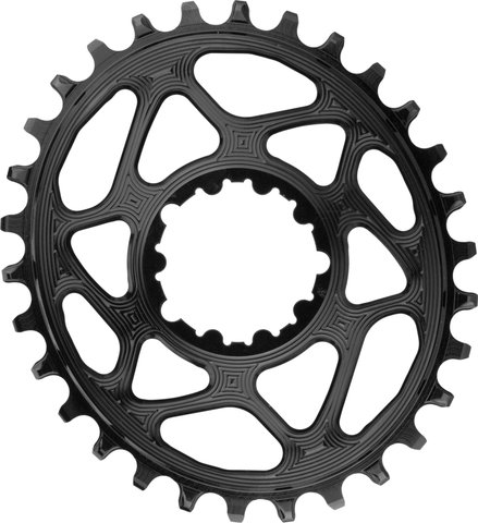 absoluteBLACK Plato Oval Boost para SRAM Direct Mount 3 mm Offset - black/30 