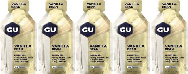 GU Energy Labs Energy Gel - 5 unidad - vanilla bean