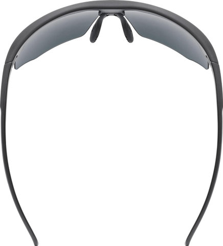 uvex Lunettes de sport Aerios - black mat | smoke
